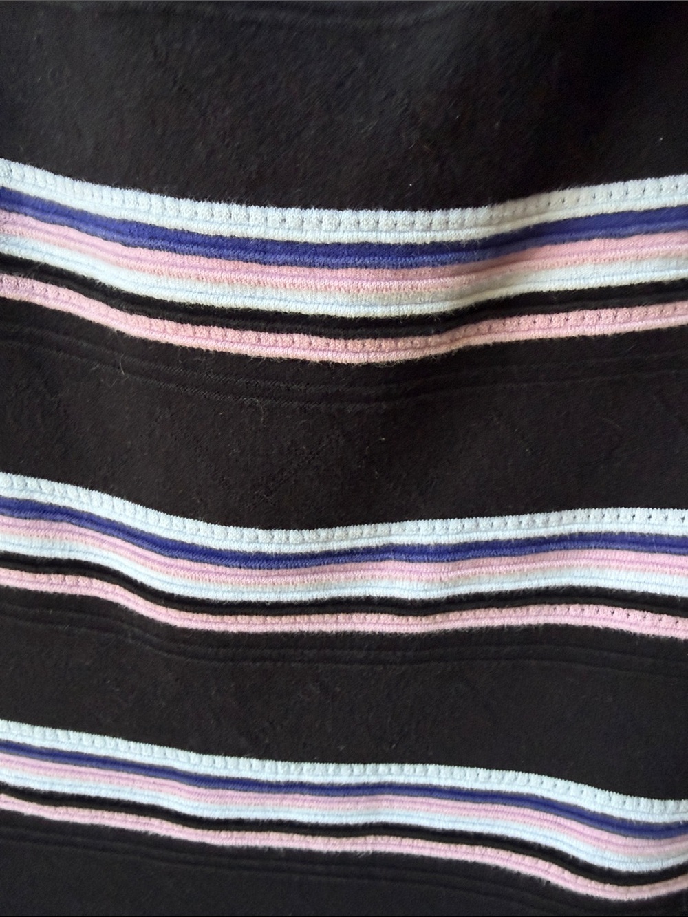 MSGM Mini Friday Off-Shoulder Ruffle Striped Dress In Multicolor size S - Picture 3 of 6
